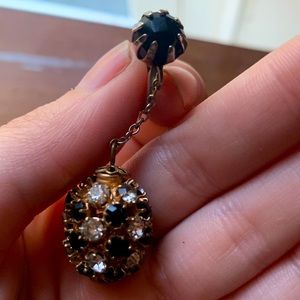 Clip on vintage earrings